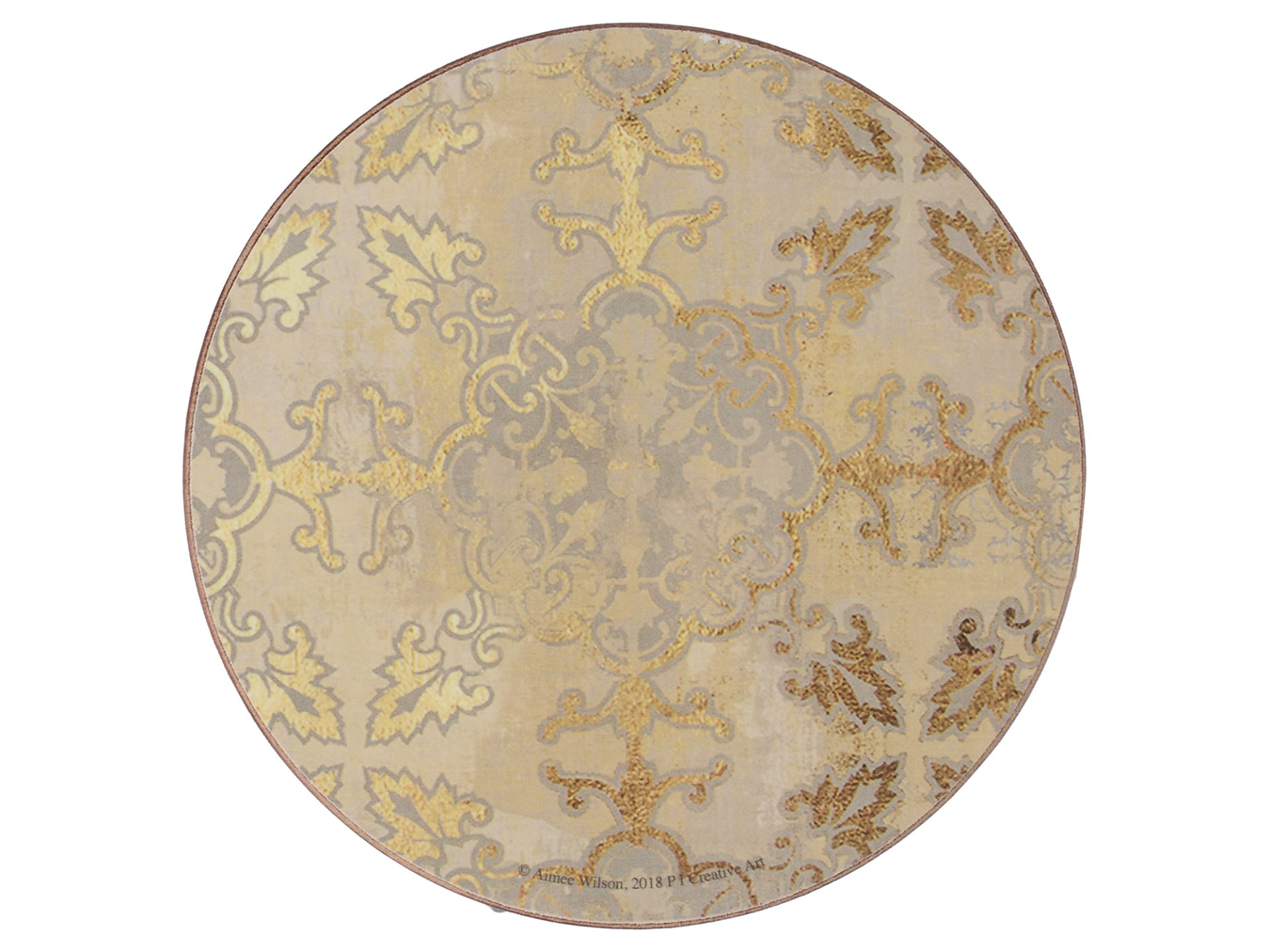 Kitchen Craft Korkové podložky Gold Impressions kulaté