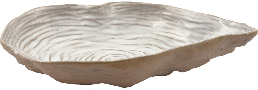 GreenGate Keramická miska Shell Grey
