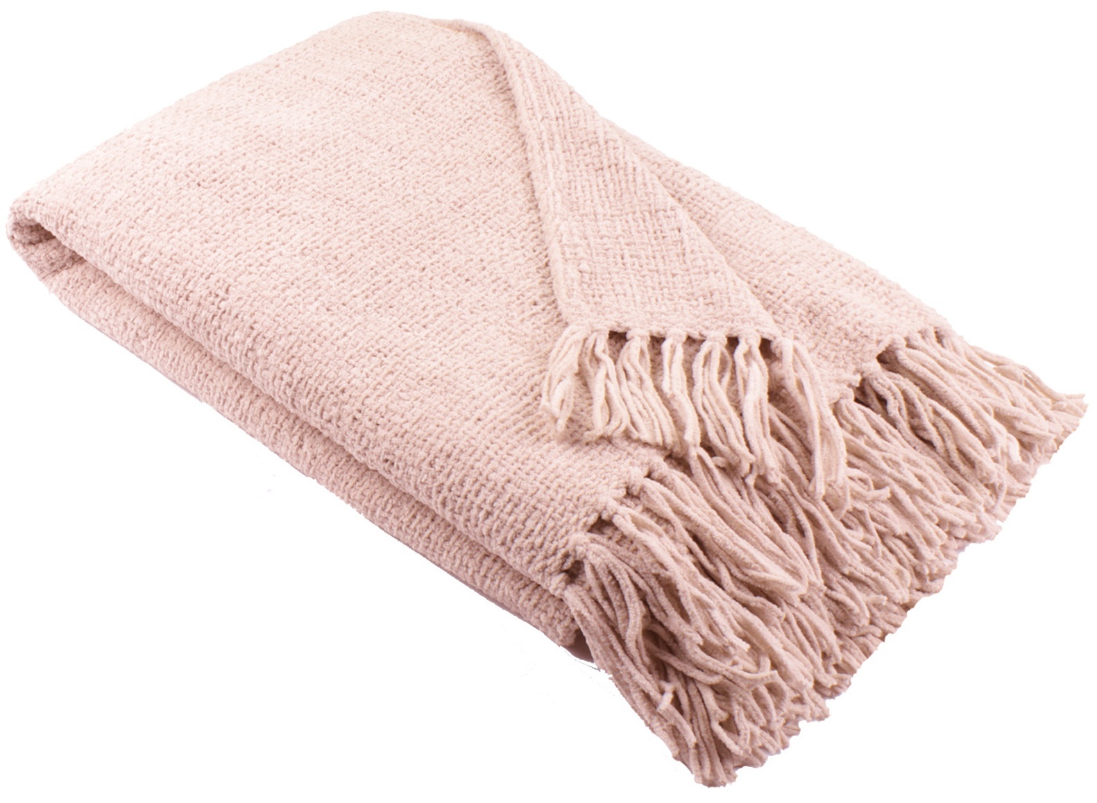 Ulster Weavers Krémový pléd Chenille Natural 130x180