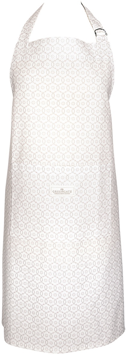 GreenGate Kuchyňská zástěra Sina White