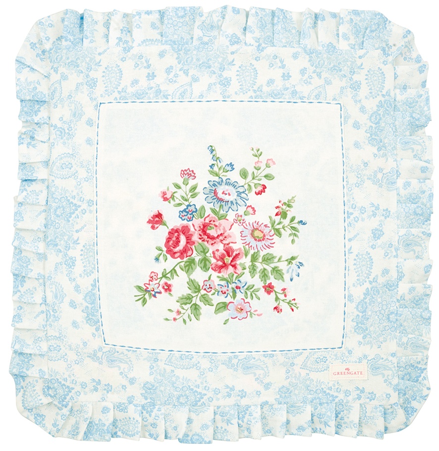 GreenGate Povlak na polštář Ailis White 40x40