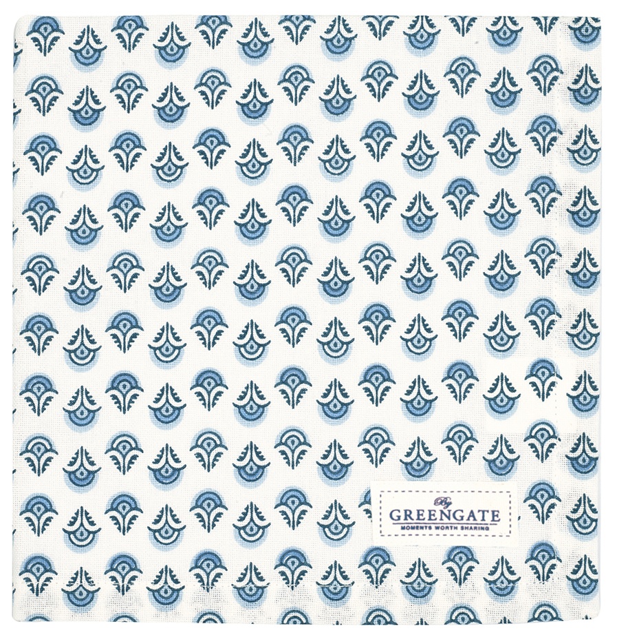 GreenGate Bavlněný ubrousek Juna White