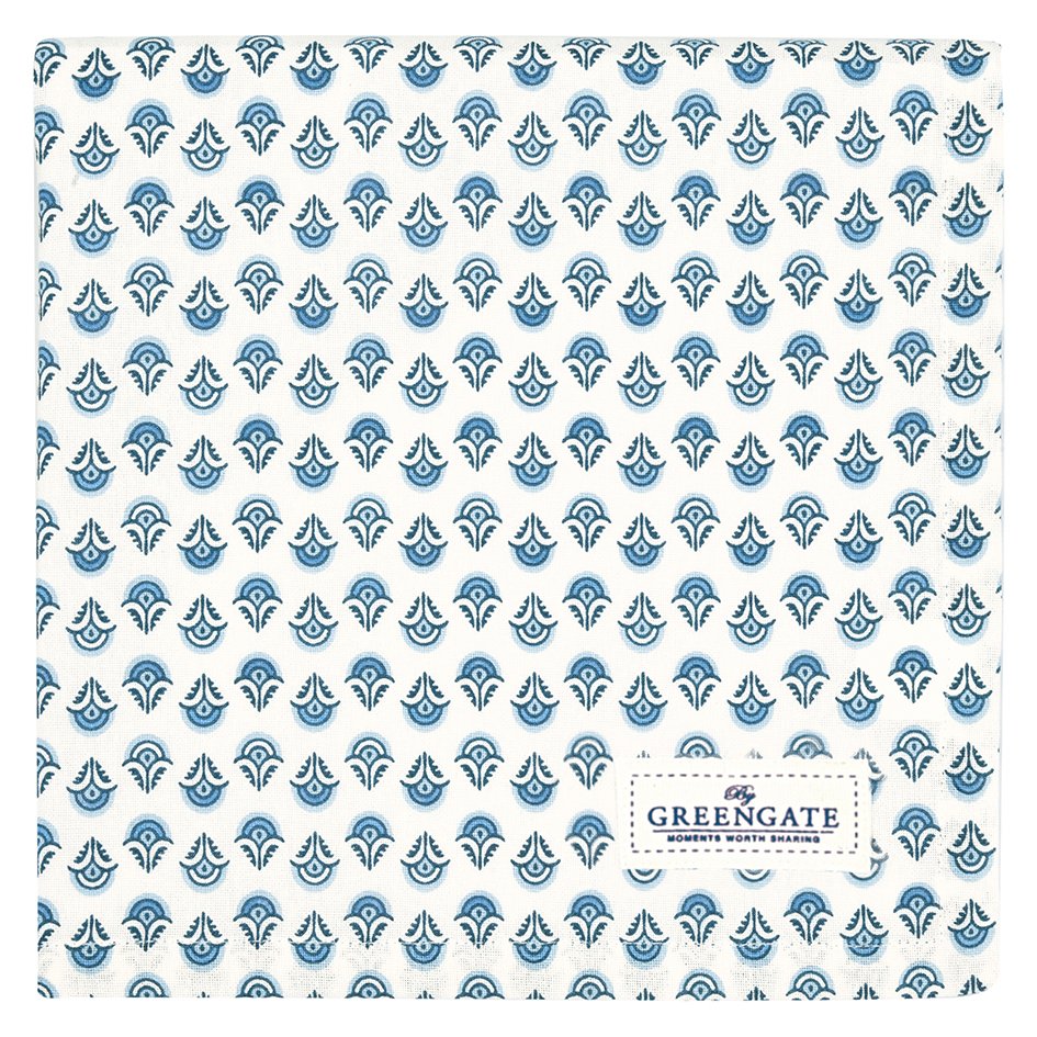 GreenGate Bavlněný ubrus Juna White 100x100