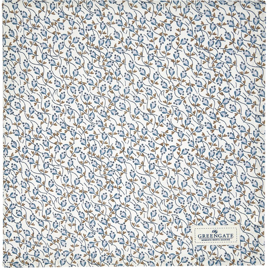 GreenGate Bavlněný ubrus Addison White 150x150