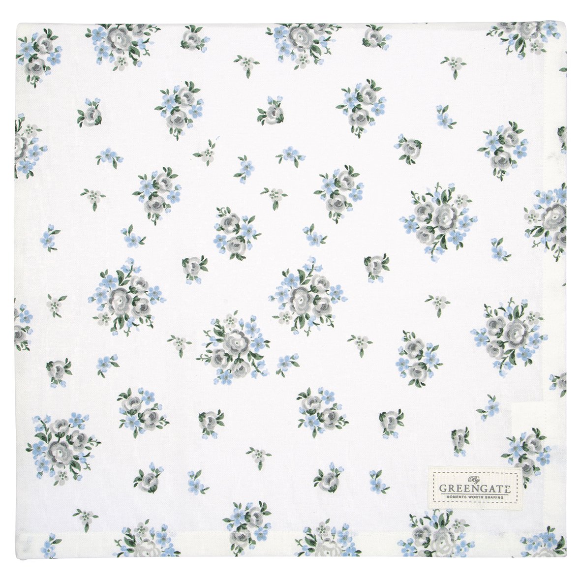 GreenGate Bavlněný ubrus Nicoline Beige 150x150