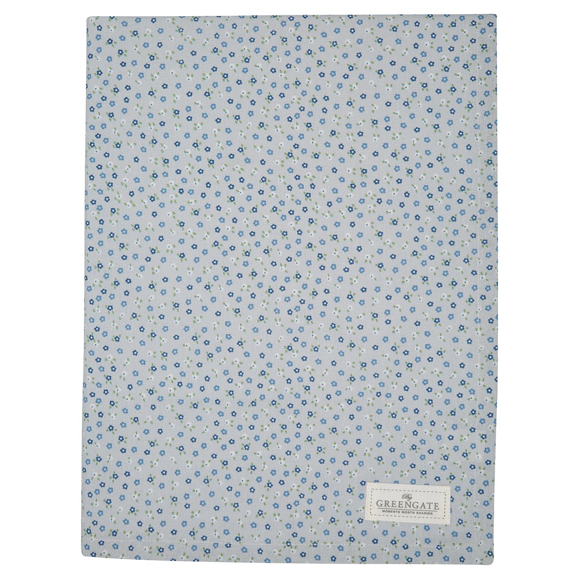 GreenGate Bavlněný ubrus Ellise Grey 130x170