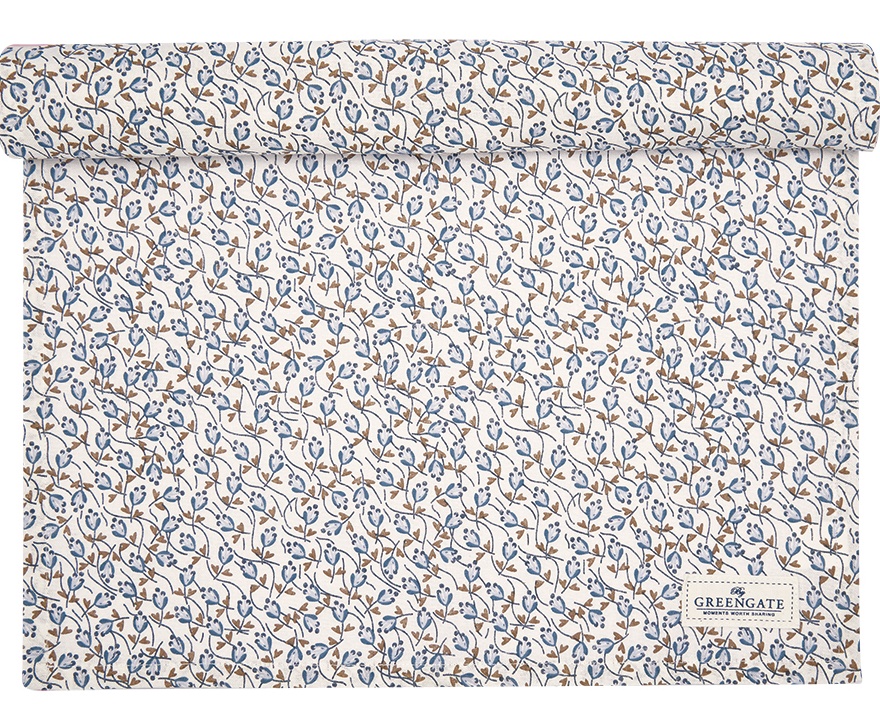 GreenGate Běhoun na stůl Addison White 45x140