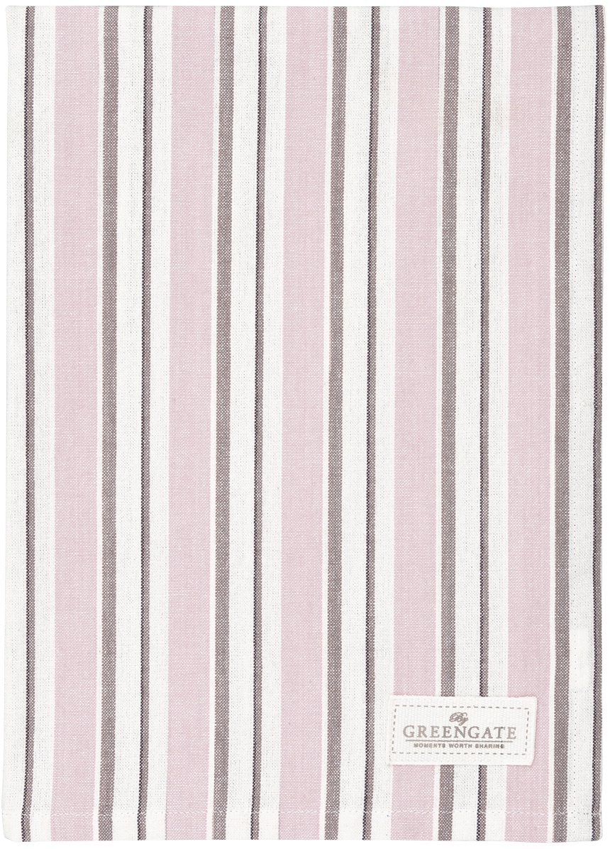 GreenGate Kuchyňská utěrka Caysa Dusty Rose