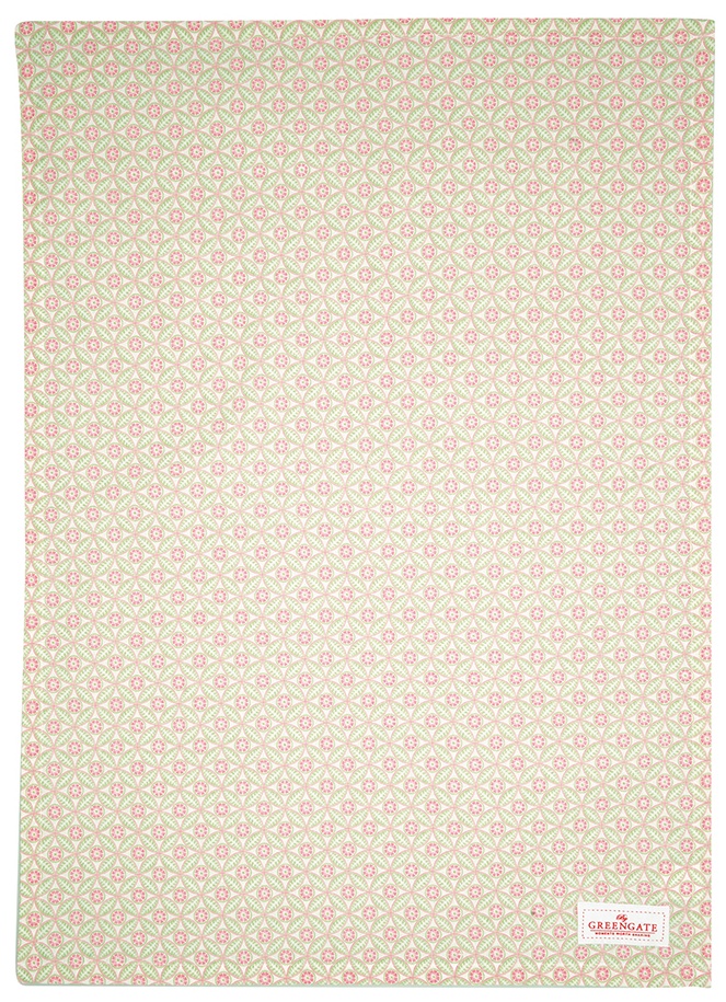 GreenGate Kuchyňská utěrka Eva White