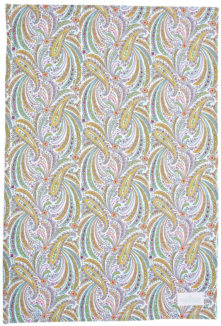 GreenGate Kuchyňská utěrka Elva Pale Pink