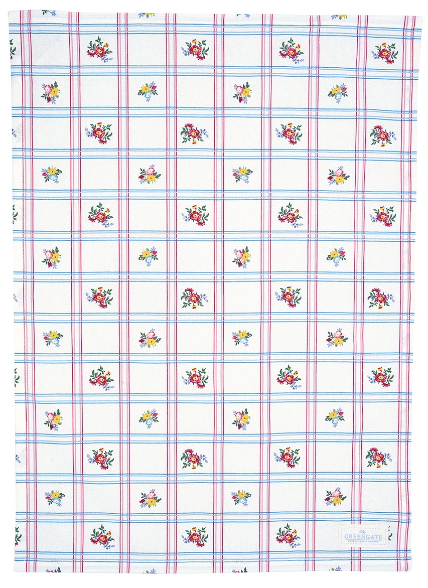 GreenGate Kuchyňská utěrka Gaby White