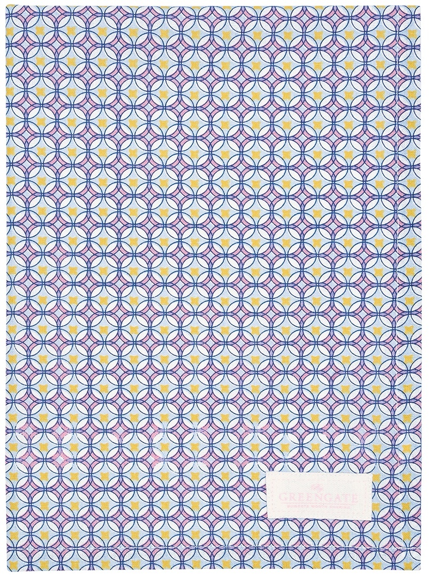 GreenGate Kuchyňská utěrka Lola Pale Blue