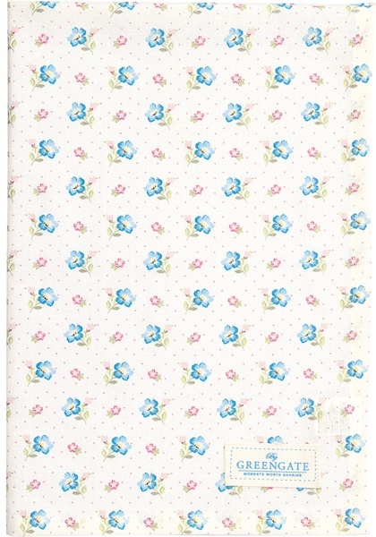 GreenGate Kuchyňská utěrka Rosalia White