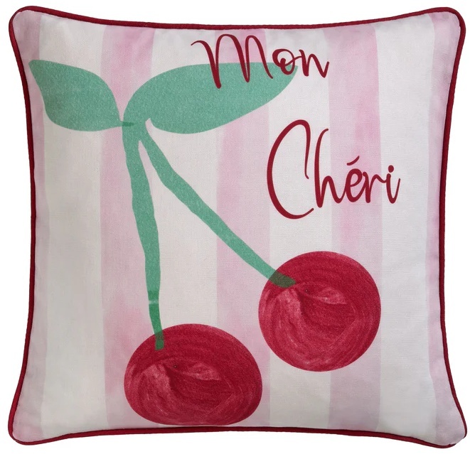 Ulster Weavers Venkovní polštář Cherry Outdoor Pink 43x43
