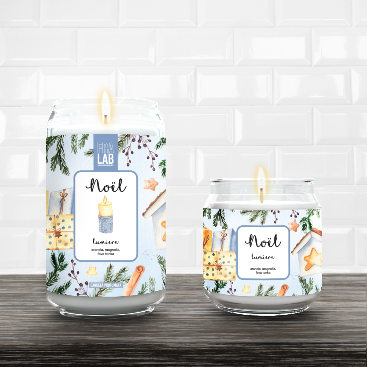 FraLab Vonná svíčka Lumiere velká