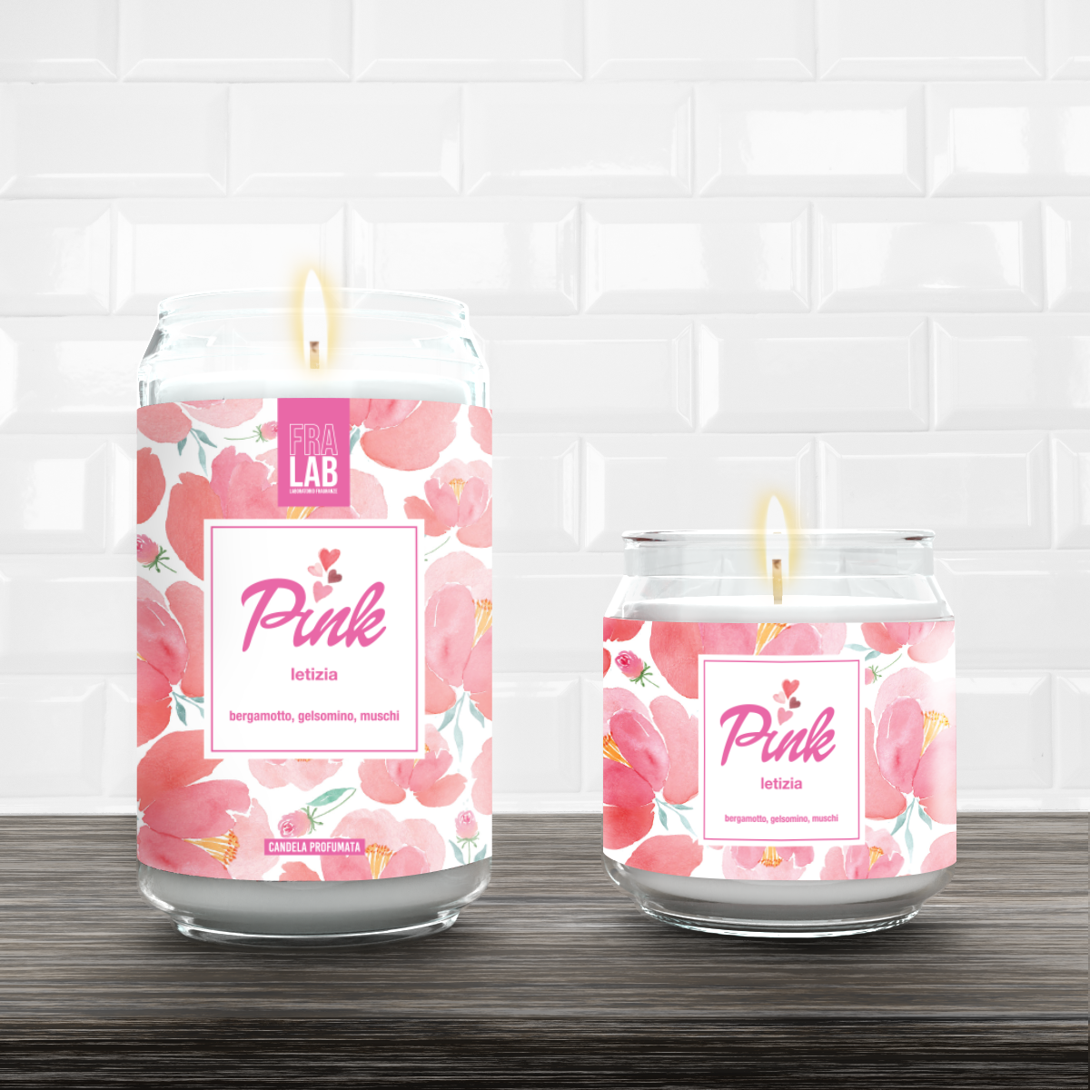 FraLab Vonná svíčka Letizia velká