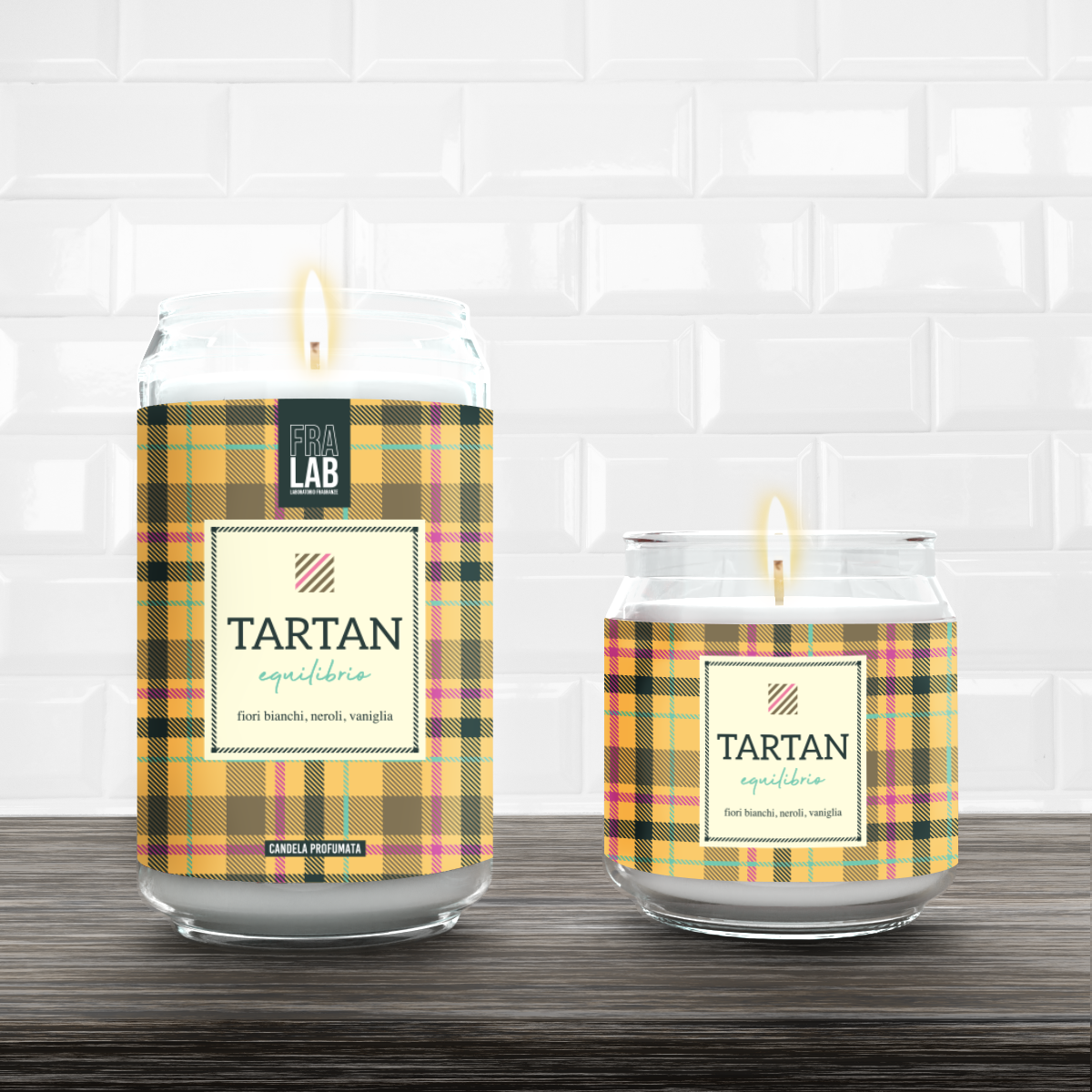 FraLab Vonná svíčka Equilibrio malá