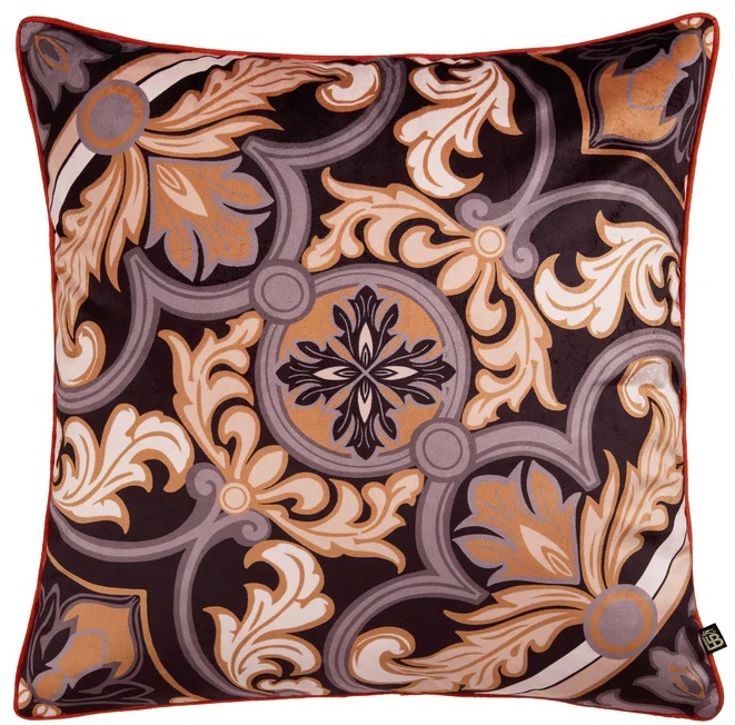 Ulster Weavers Polštář Festivo Black Natural 55x55