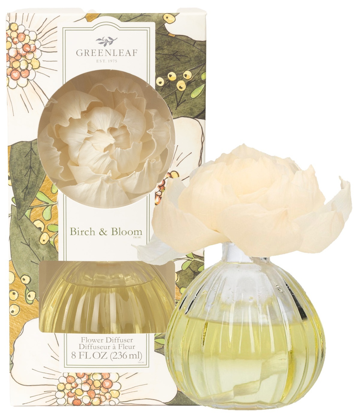 Greenleaf Květinový aroma difuzér Birch & Bloom