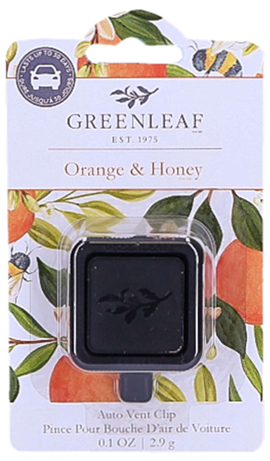 Greenleaf Vůně do auta Orange & Honey