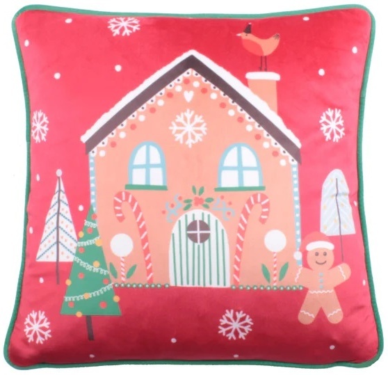 Ulster Weavers Polštář Gingerbread Man Multi 43x43