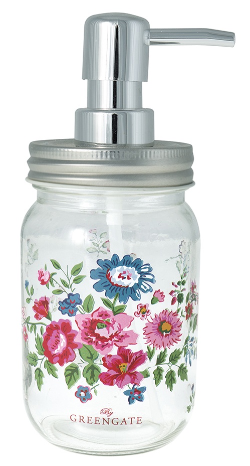 GreenGate Dávkovač na mýdlo s pumpičkou Ailis White
