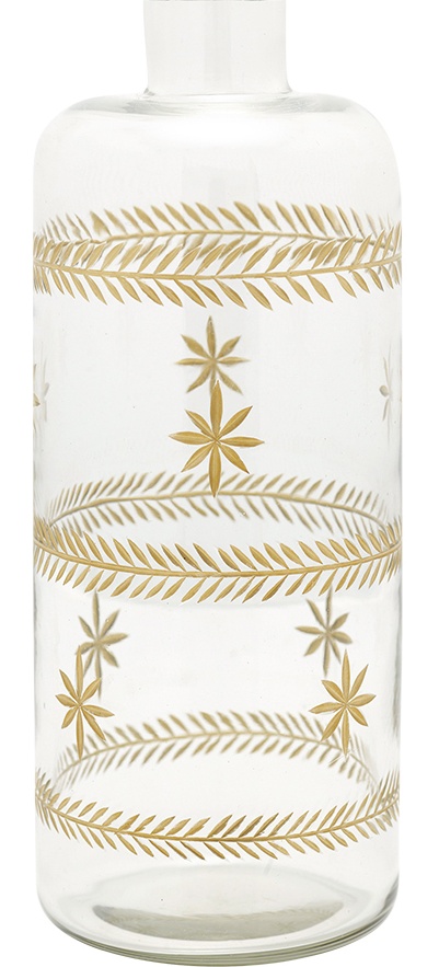 GreenGate Skleněná vánoční váza