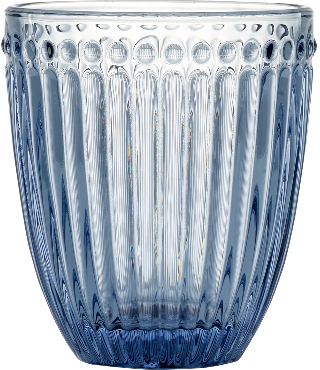 GreenGate Zdobená sklenička Alice Blue