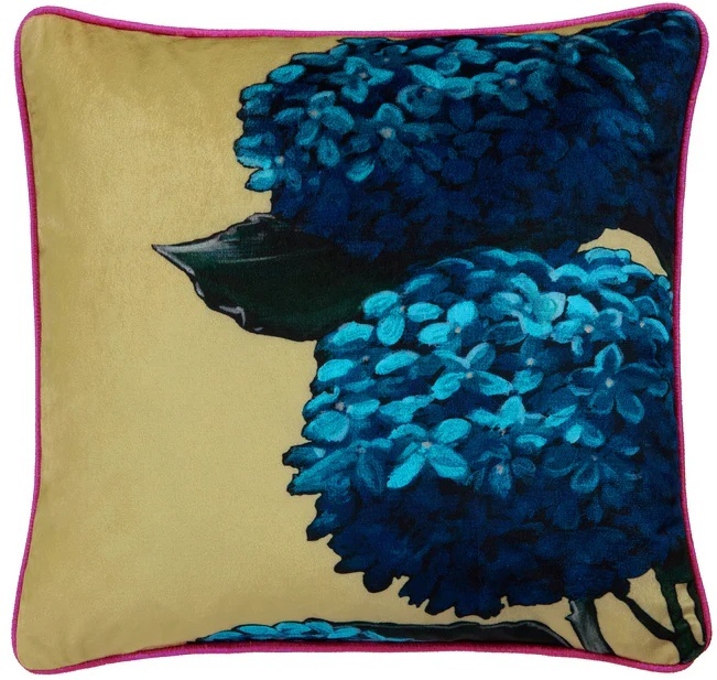 Ulster Weavers Polštář Hiyah Hydrangea Lime 43x43