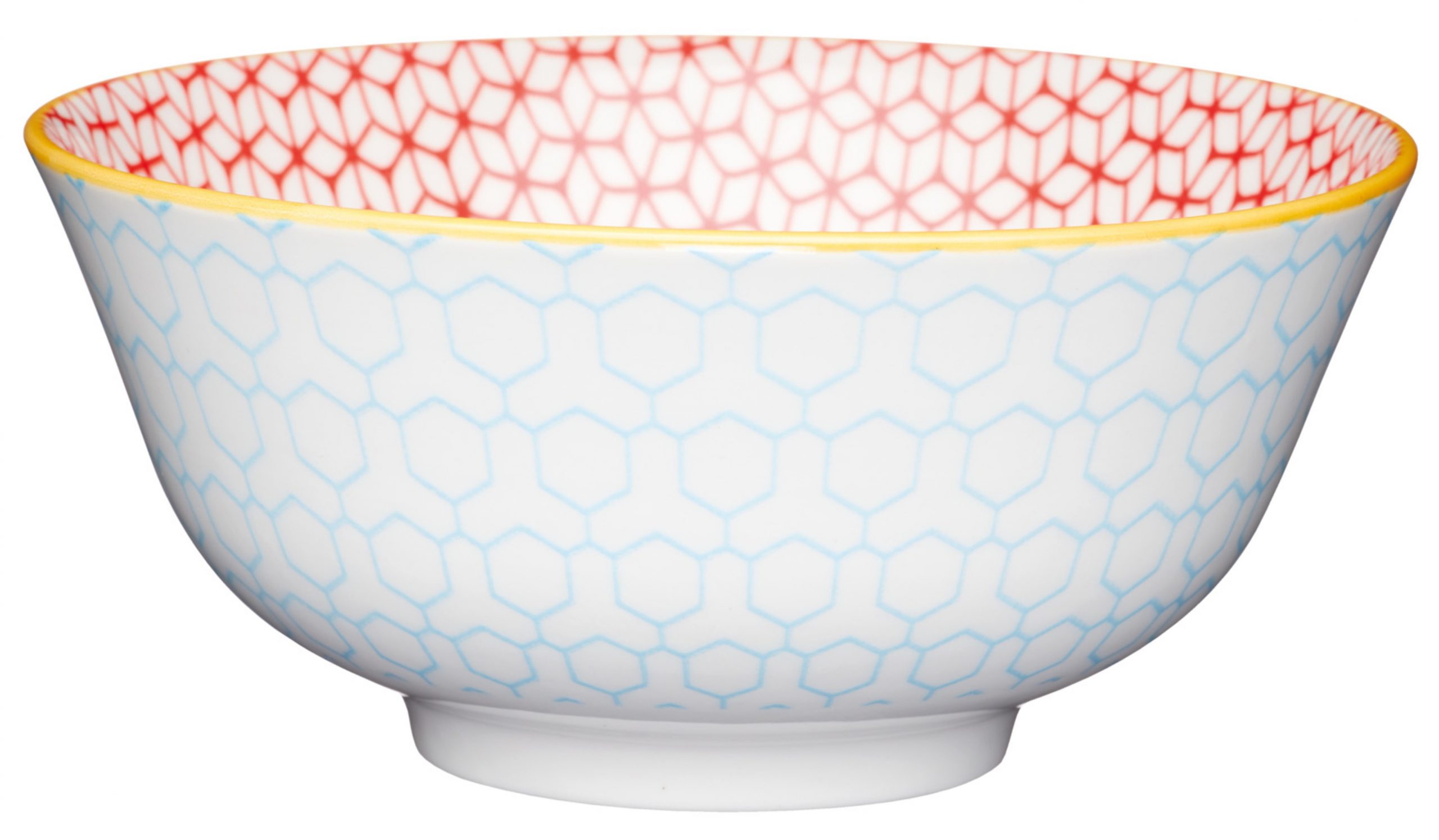 Kitchen Craft Keramická miska Geometric Blue