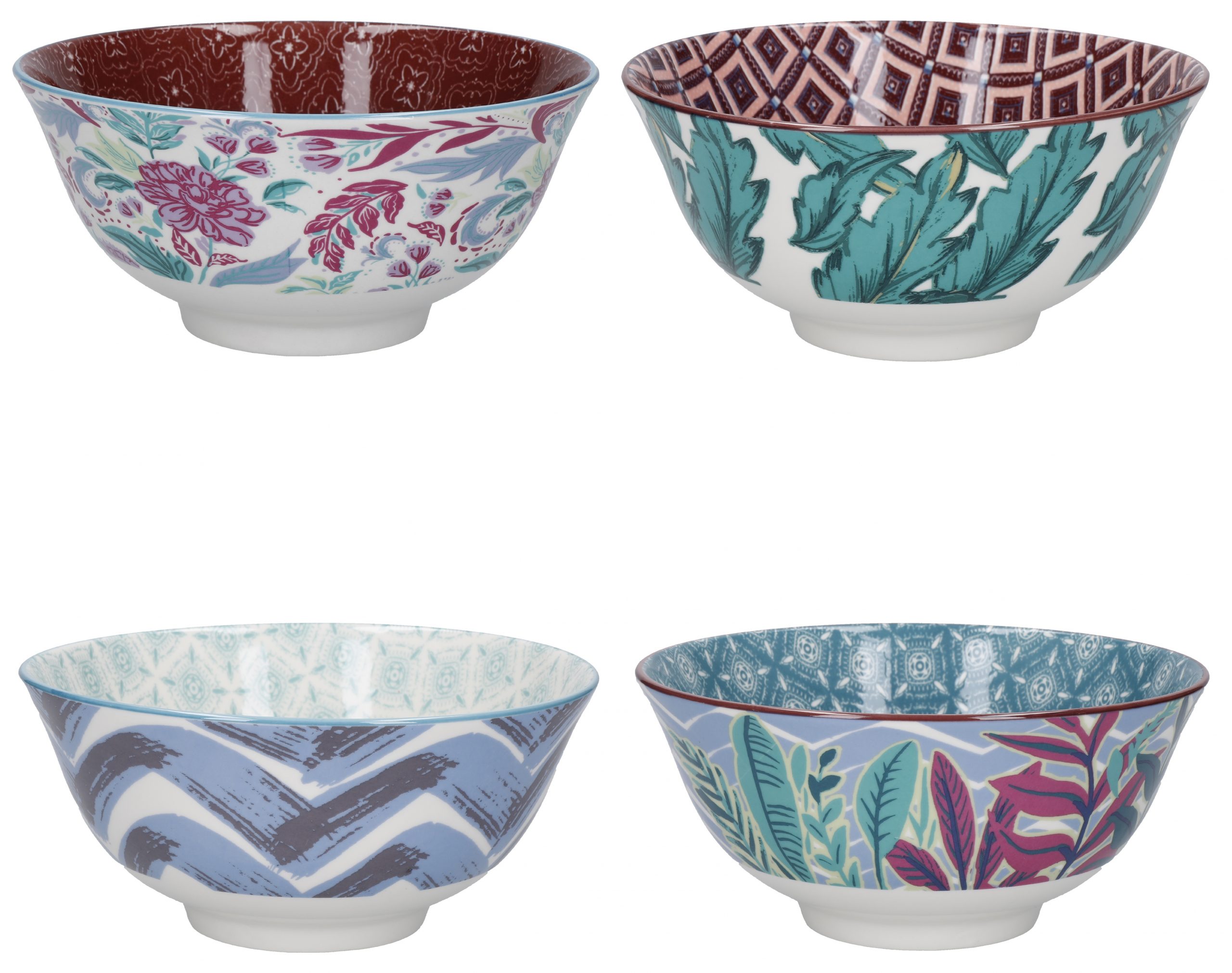 Kitchen Craft Sada keramických misek Vibrance