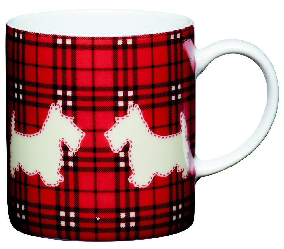 Kitchen Craft Porcelánový hrníček na espresso Scottie Dog