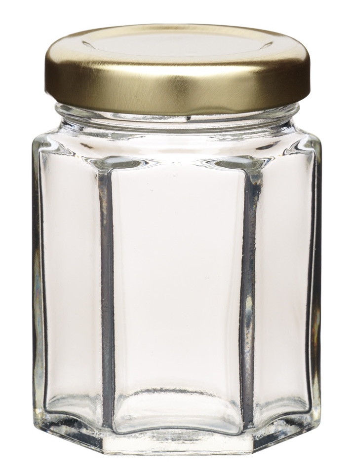 Kitchen Craft Šestihranná sklenice se šroubovacím víčkem