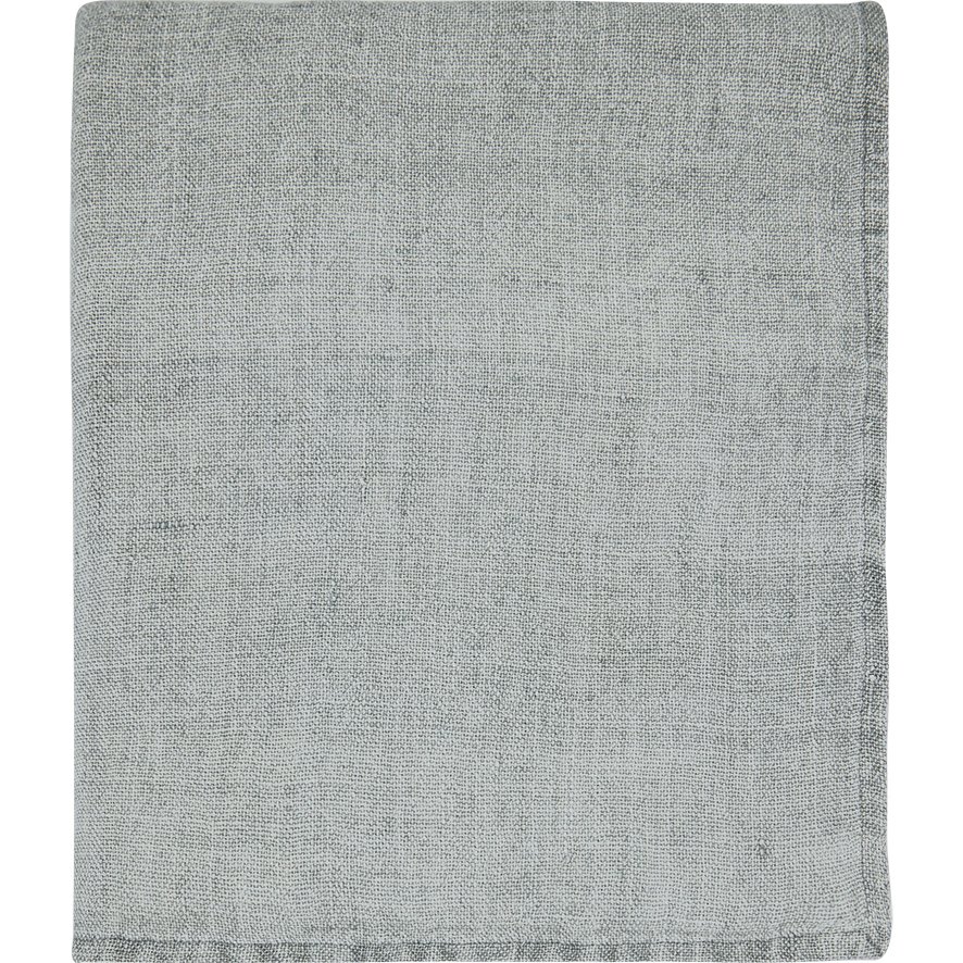 GreenGate Lněný ubrus šedý 145x250