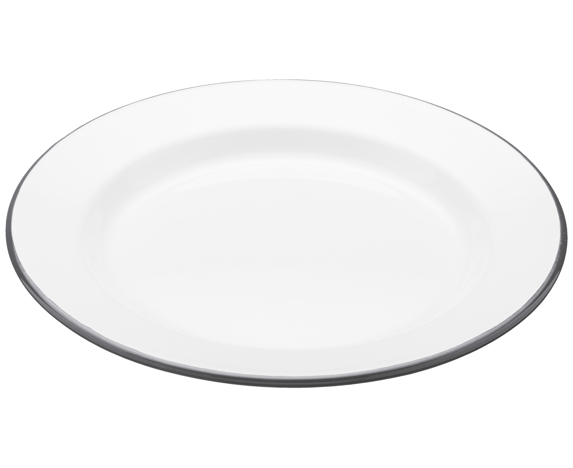 Kitchen Craft Smaltovaný talíř Living Nostalgia bílý