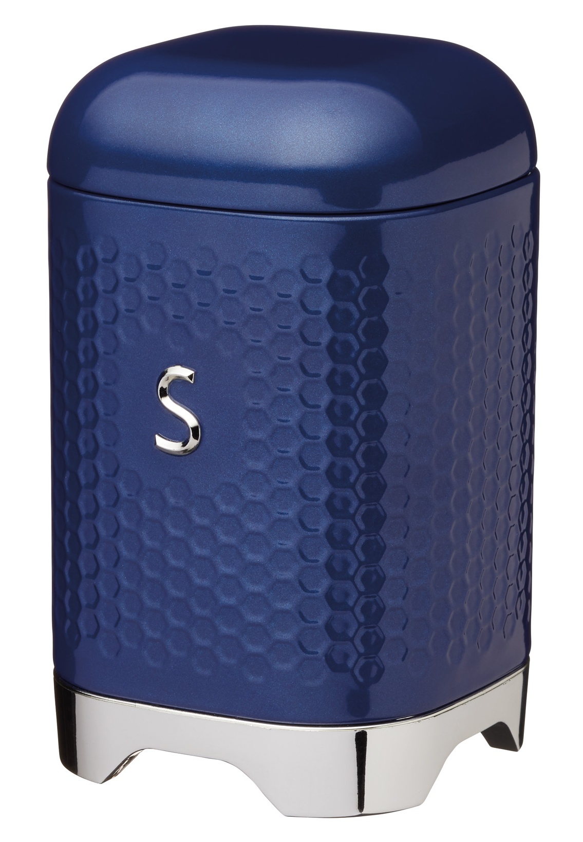 Kitchen Craft Kovová dóza na cukr Lovello modrá