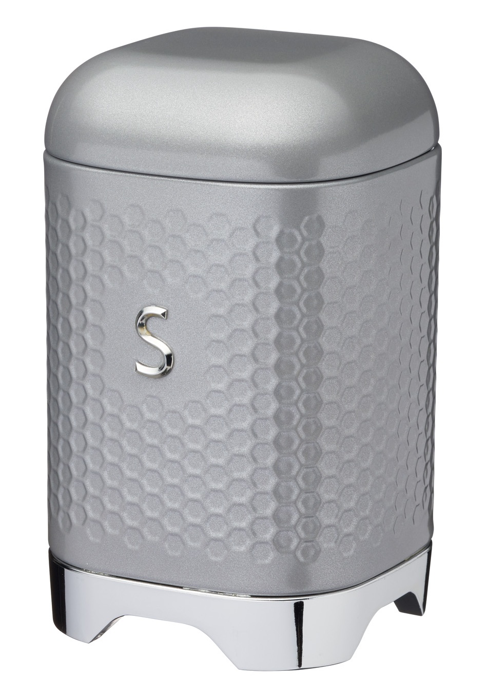 Kitchen Craft Kovová dóza na cukr Lovello šedá