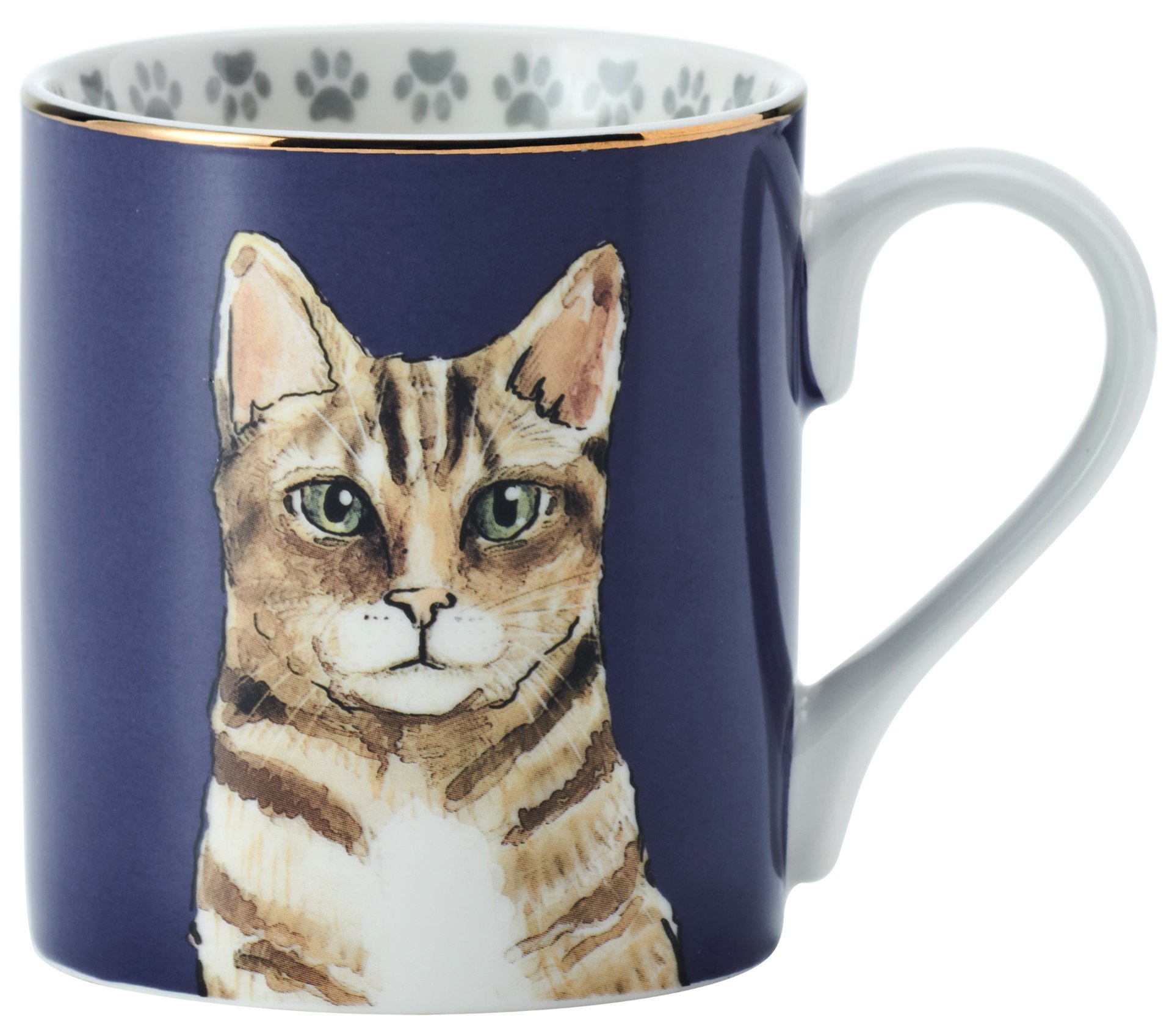 Kitchen Craft Porcelánový hrníček Cat