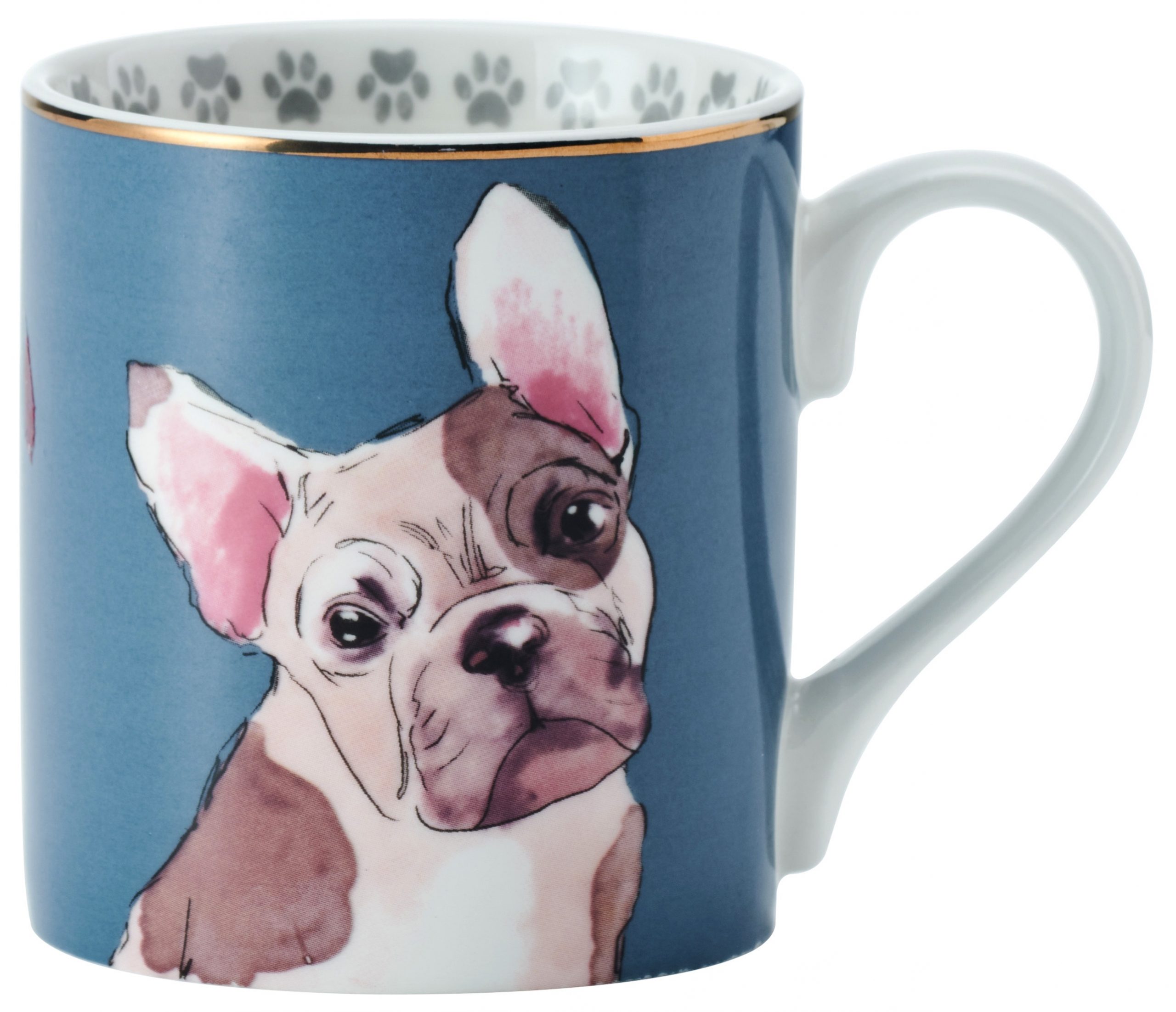Kitchen Craft Porcelánový hrníček French Bulldog