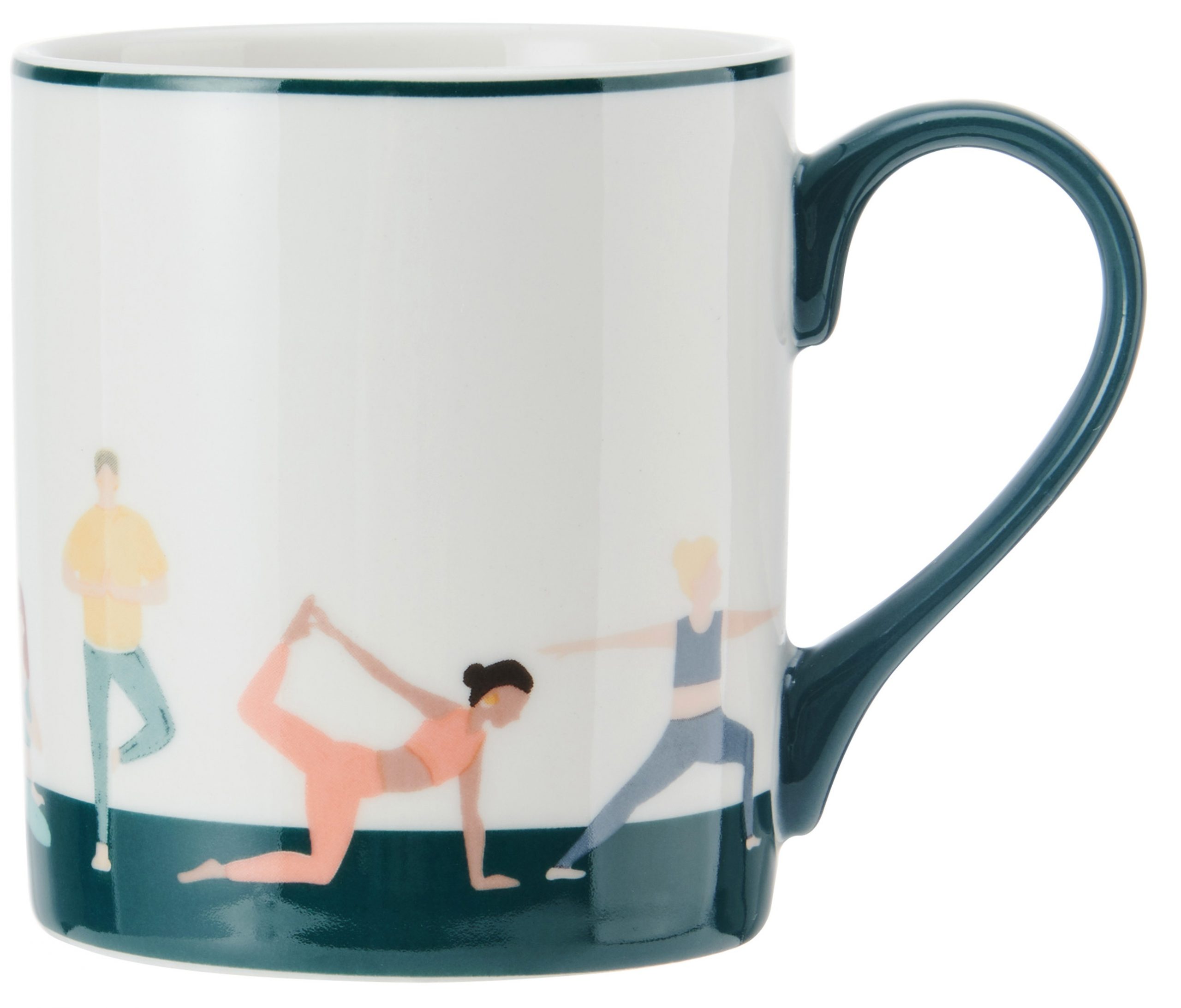 Kitchen Craft Porcelánový hrníček Yoga