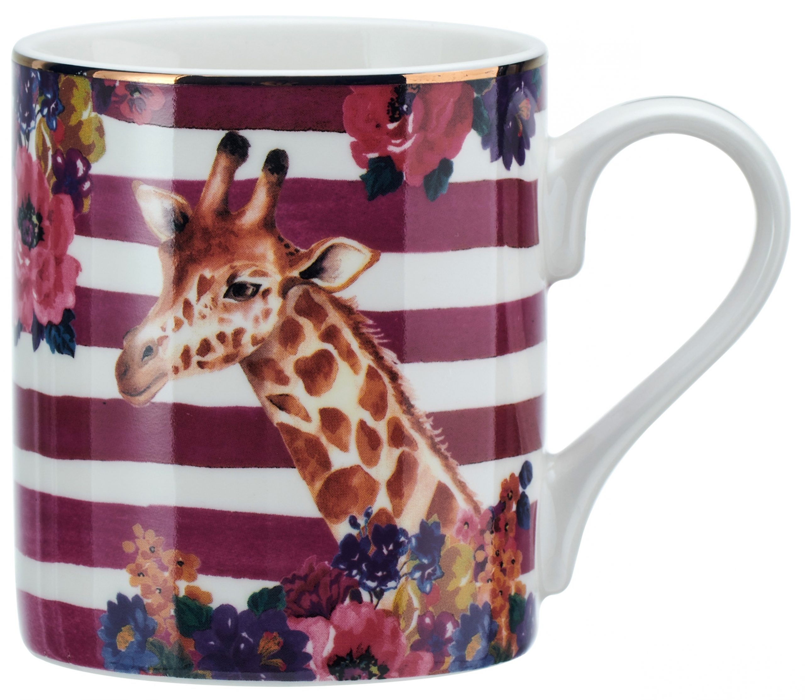 Kitchen Craft Porcelánový hrníček Wild At Heart Giraffe