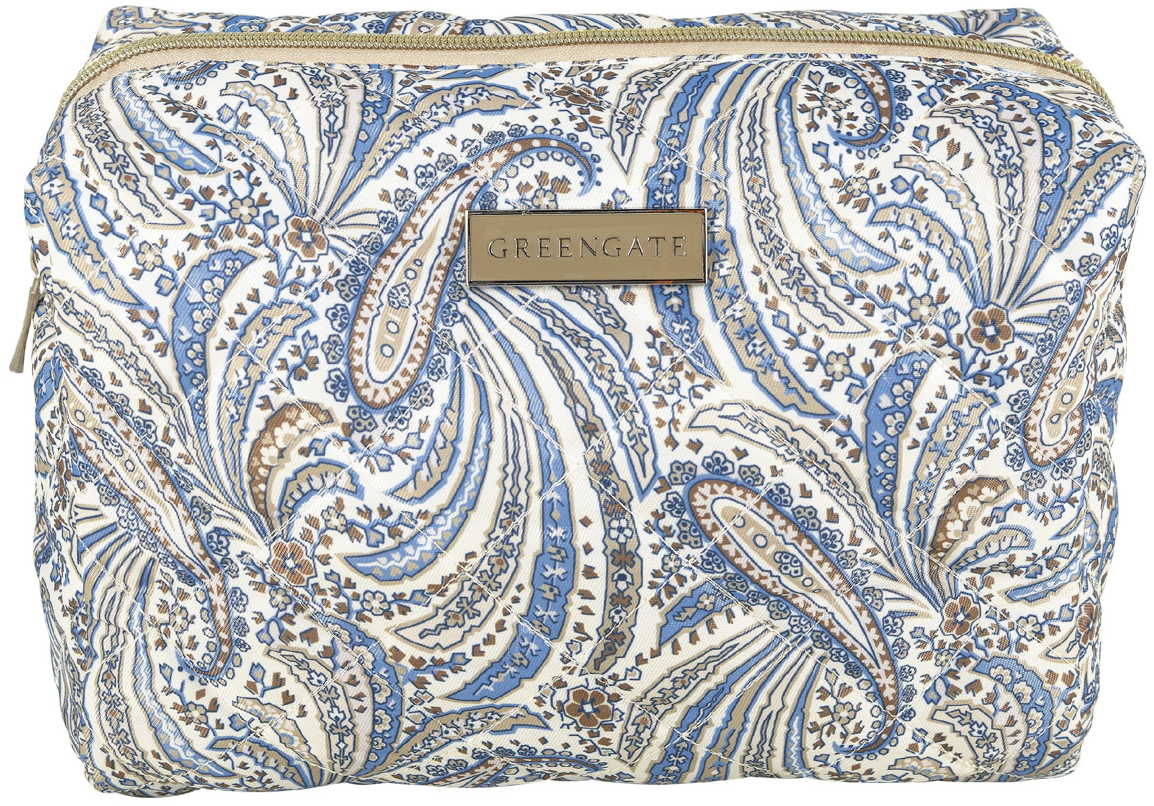 GreenGate Kosmetická taštička Elva Beige velká