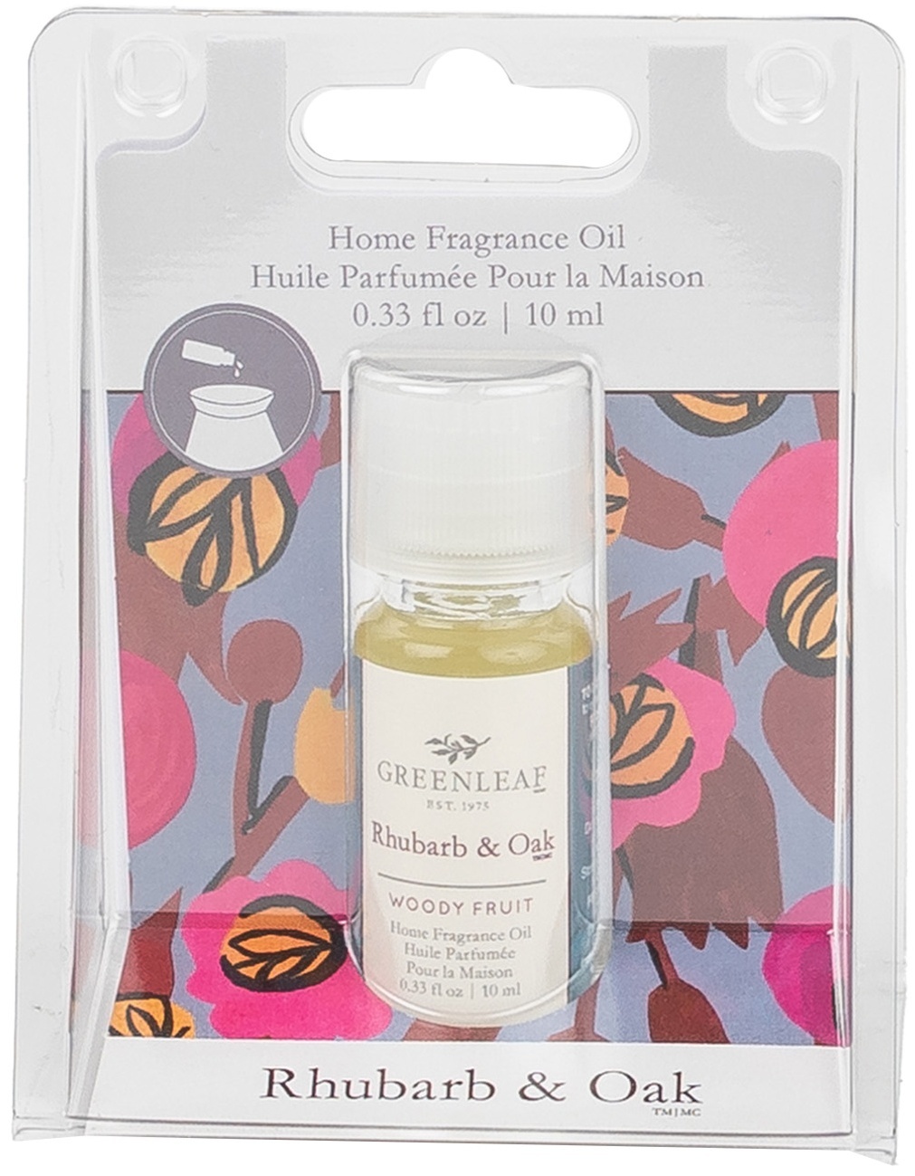 Greenleaf Esenciální olej do aromalampy Rhubarb & Oak