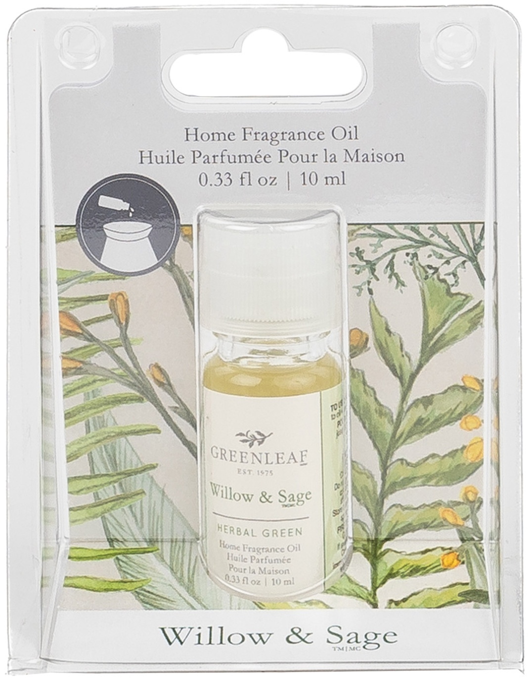 Greenleaf Esenciální olej do aromalampy Willow & Sage