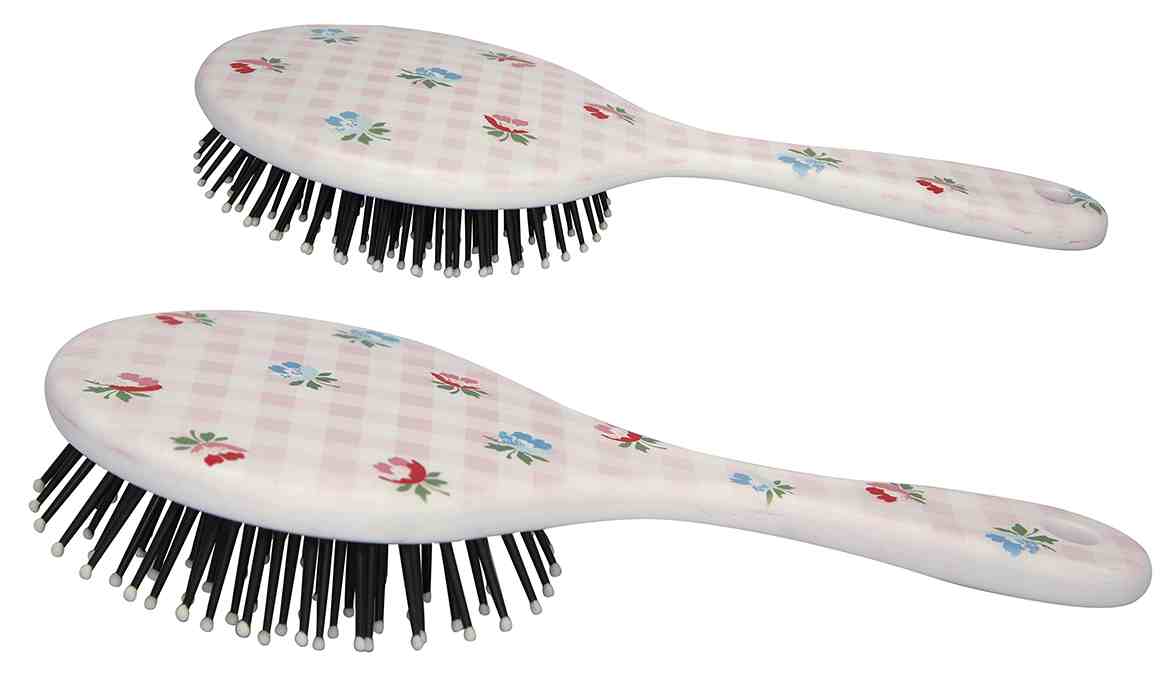GreenGate Kartáče na vlasy Viola Pale Pink