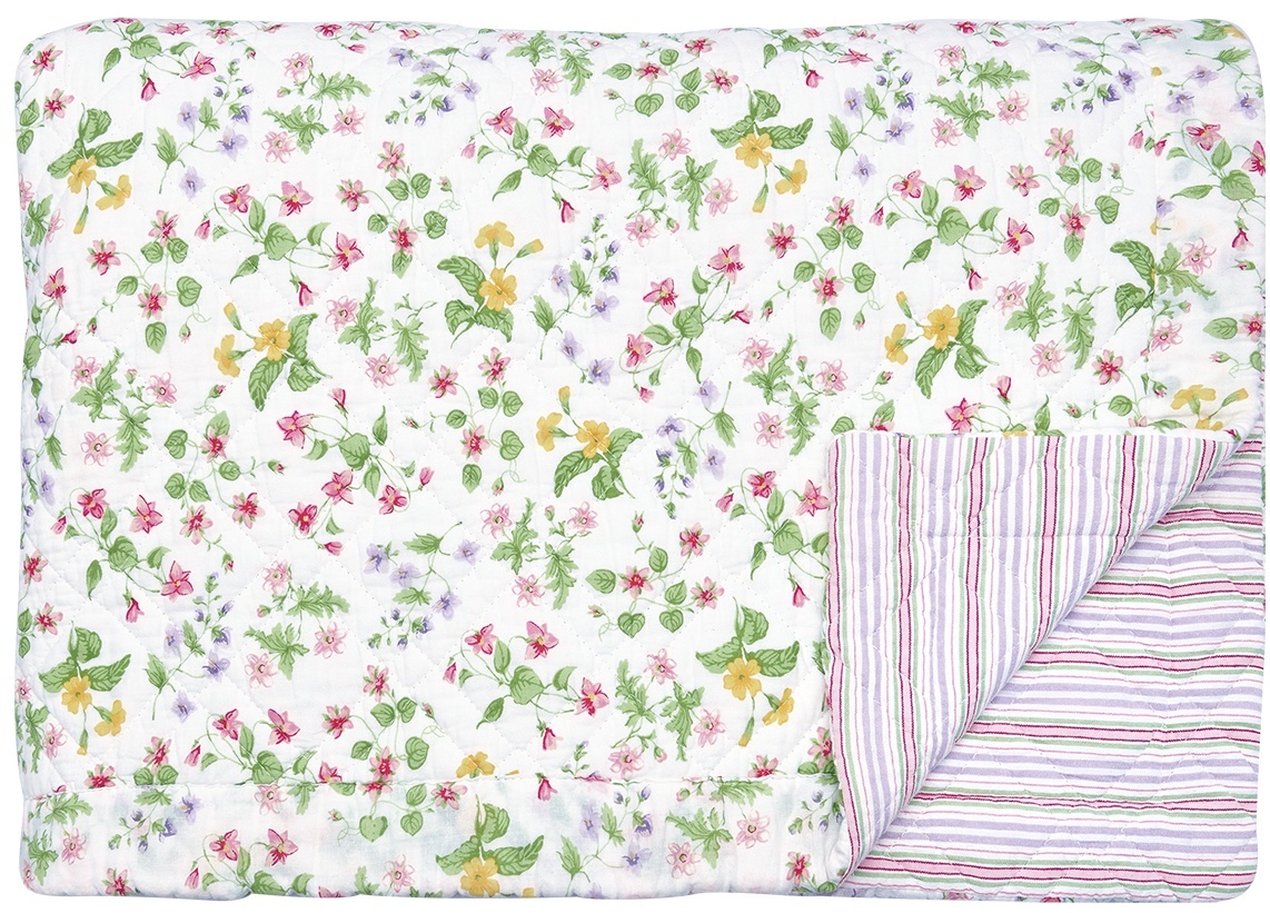 GreenGate Přehoz přes postel Karolina White