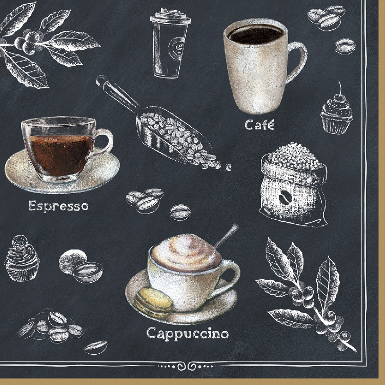 Easy Life Papírový ubrousek Barista