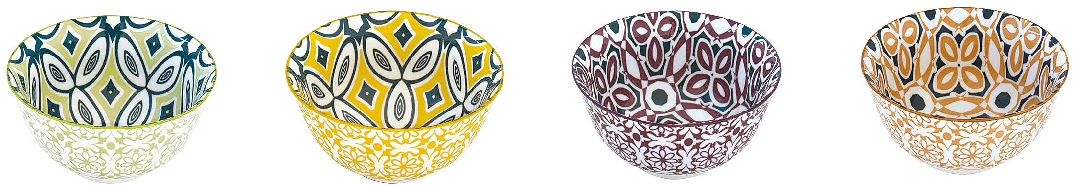 Easy Life Sada porcelánových misek Bali