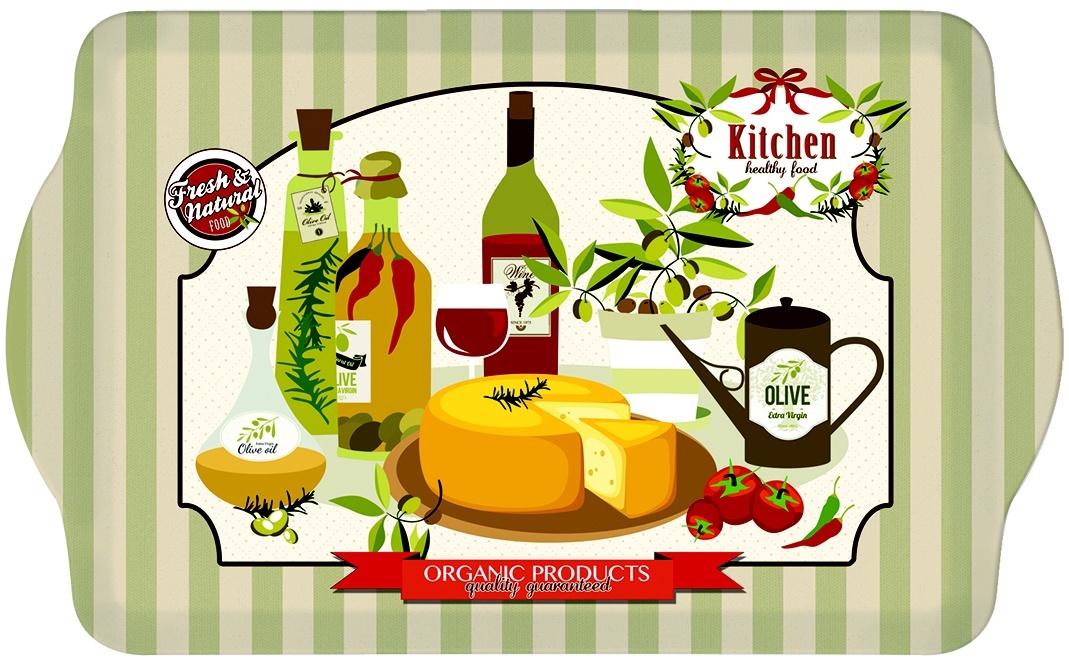 Easy Life Plastový servírovací tác Kitchen