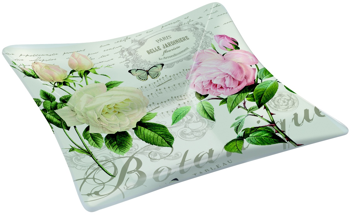 Easy Life Skleněná miska Jardin Botanique